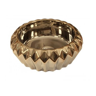 Dune Vask Ø40,5 Light Gold Keramik