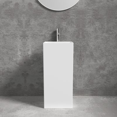 Hvidt Square Chimney 40x40 Hvid