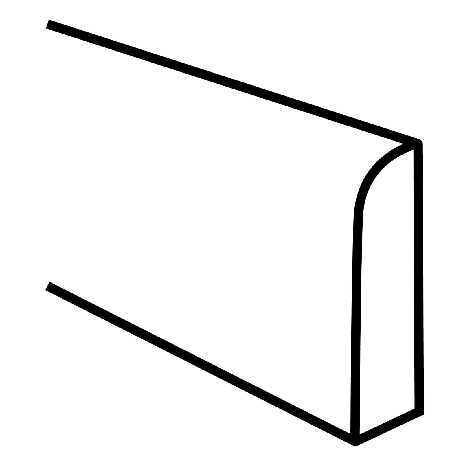 Terrazzo Amsterdam EM1087 7,5x40 Sokkel Half Bullnose