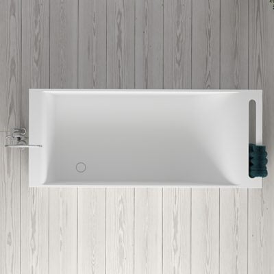 Copenhagen Bath Christianssand Badekar 190x80 Mat Hvid