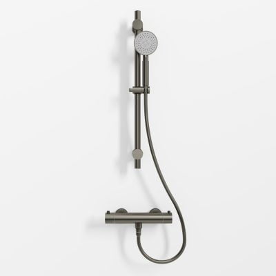 SS304 Brusesæt M. Glidestang Gunmetal
