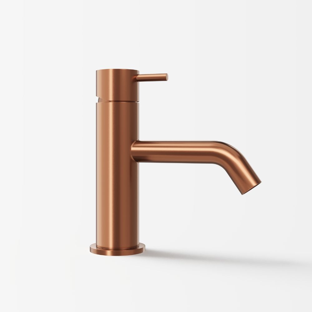 Håndvaskarmatur 15 cm Poleret Bronze PVD Håndvaskarmatur 15 cm Poleret Bronze PVD - Billede 3